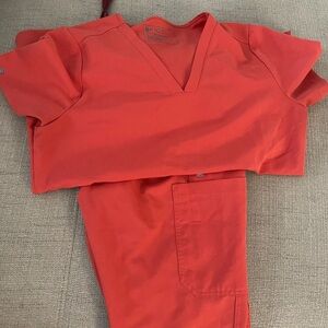 Women Figs Scrubs set Clay (Will Sell Separately)